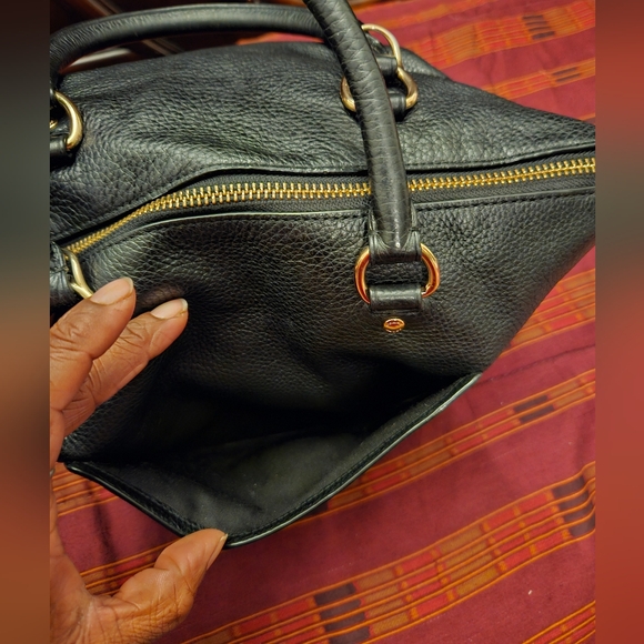 Coach Emma Pebbled Leather Satchel - Picture 15 of 15